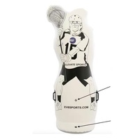Mannequin de gardien de but gonflable pour entraînement sportif, cible de tir pour défenseur, 2m PVC, extérieur, HUIAN HA-L557-T, logo et couleur personnalisables