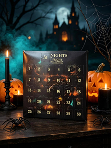 Caja Sorpresa de Cuenta Regresiva para Halloween con Figuras de 7/15/31 Noches de Terror, Calendario de Adviento de Halloween 2025, Cajas de Regalo con Mini Muñecas Aterradoras - Product Image 6