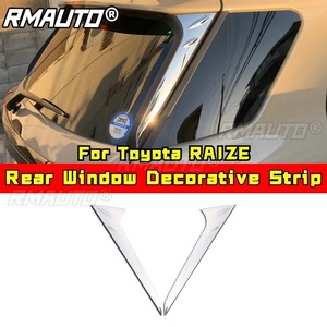 Tira Decorativa para Ventana de Coche, Marco de Puerta de Acero Inoxidable, Kit de Carrocería Exterior para Toyota RAIZE, Accesorios para Coche - Product Image 1