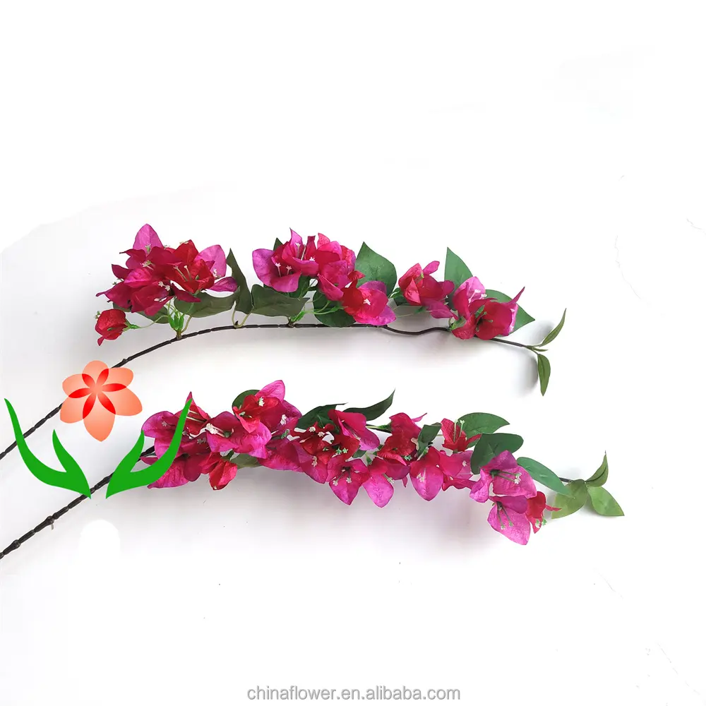 Flores artificiales de seda de alta calidad FC8201, ramas de cerezo, flores de decoración