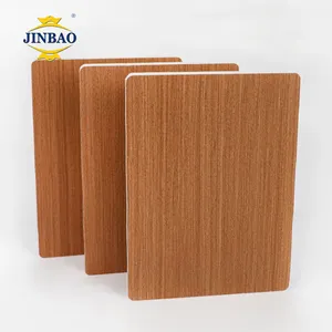JINBAO 15mm 4x8 122*244 kitchen cabinet machine high density laminated wall panel colored pvc foam board