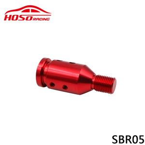 Car <b>Shift</b> <b>Knob</b> Adapter Aluminum Alloy M12X1.25 Universal Red SBR05 - Product Image 4