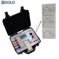 Penguji Resistansi Loop Mikro-ohmmeter Digital IEC untuk Sirkuit Konduktif Pemutus Sirkuit dengan Port Koneksi PC