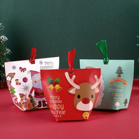 Pas cher luxe d'emballage d'impression de couleur de bonbons En Gros cadeau De Noël boîtes de papier