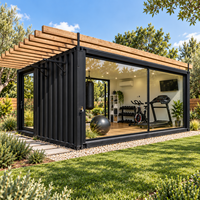Hoge kwaliteit, zware calisthenics container gym, winddicht, sneeuwbestendig, buiten fitness container