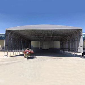 Cubierta de Almacenamiento para Contenedores de Granos Canvad Eu Canda, Modelo 2023, para Campamento, Granja Europea, Cobertizo, Almacén, Hangar de 12x24, Techo Rígido para Tienda de Campaña - Product Image 5