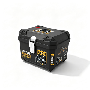 Caja Trasera para Motocicleta Resistente al Agua de ABS de Buena Calidad y Precio, Maletero Universal de 45L para Bicicleta Eléctrica - Product Image 1