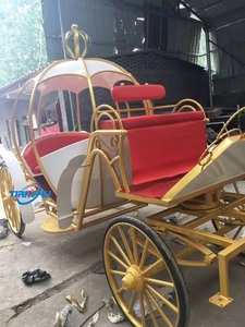 Venta de fábrica, carruaje de boda real eléctrico, carruaje de caballos de calabaza, nueva energía, Buggy de cenicienta en alquiler - Product Image 5