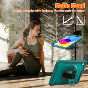 โรงงาน<span class=keywords><strong>ราคา</strong></span>โปร่งใส 360 องศาหมุนแผ่นดิสก์สายคล้องมือแท็บเล็ตสําหรับ <span class=keywords><strong>iPad</strong></span> 10th <span class=keywords><strong>Gen</strong></span> 10.9 นิ้ว - Product Image 5