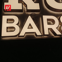 Enseigne Kexian Custom Cosmetic Shop: Lettre de canal rétroéclairée par LED, signalisation avec logo lumineux en acrylique 3D pour la marque de magasin