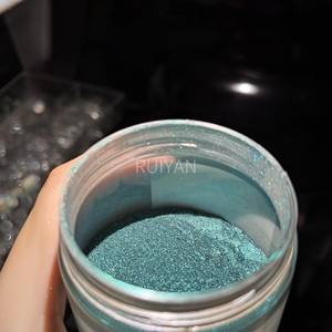 สีอีพ็อกซี่เคลือบพื้นเรซิ่น กลิตเตอร์สเปรย์ สีสำหรับรถยนต์ ผงไมก้าสำหรับยานยนต์ ไทเทเนียมไดออกไซด์ เรืองแสงในที่มืด สำหรับพ่นด้วยแอร์บรัช - Product Image 4