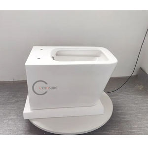 Inodoro Bidé Suspendido de Pared de Alta Calidad y Diseño Moderno, Cerámica Blanca Portátil con Función de Bidé y Tapa - Product Image 2