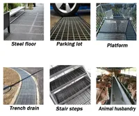 Drains de douche industriels modernes d'extérieur sur mesure en gros de Chine, en acier inoxydable 304 316 robuste pour allées, caniveaux et parcs