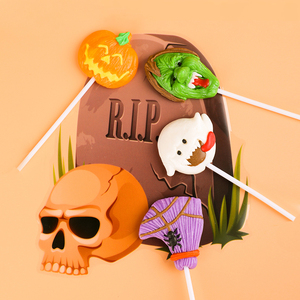 Paquete de 12g de Caramelos Duros de Halloween con Sabores de Frutas Surtidos en Caja de Exhibición PDQ - Product Image 3