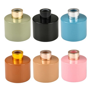 Mat fırçalama ev parfüm şişesi 100 adet Minimum bahar dağınık cam cilt bakımı özü Pop vidalı kapak - Product Image 1