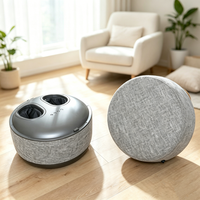 Masseur de pieds sans fil Boncare Q5 2026 avec chaleur Shiatsu, repose-pieds vibrant intelligent, prise universelle