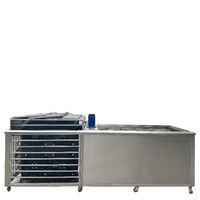 Panneau solaire transparent à refroidissement direct, machine à fabriquer des blocs de glace de 2 tonnes, prix en Allemagne avec livraison au Nigeria
