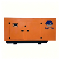 Generador Diésel Silencioso Monofásico DCEC de 28kva, 50kva, 100kva con Enfriamiento Automático, Motor Perkins (Reino Unido)