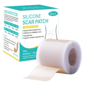 แผ่นซิลิโคนปิดแผลเป็น 4 ซม. x 2 ม. ระบายอากาศได้ สำหรับแผลเป็นเก่าและใหม่ แผลผ่าคลอด ดูแลแผลเป็น - Product Image 1