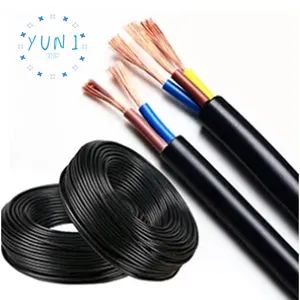 YUNI Flexible Cable Copper Conductor Wires 4 6 10mm Pure Copper Core Conductor Electric Wire