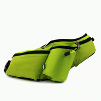 Sac banane sportif unisexe en nylon imperméable avec fermeture à cordon, décoration géométrique, forme carrée, taille 65 pouces, multifonctionnel pour
