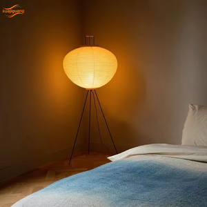 Modern Nordic Wabi-Sabi Deco <strong>Light</strong> <strong>Rice</strong> Paper Art for Bedroom Living Room Tea Room - Product Image 1