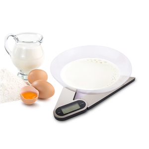 5kg <span class=keywords><strong>5g</strong></span> faltbare Edelstahl plattform Abs Bottom Küchen waage Digital Wiegen Lebensmittel lagerung Elektronisch für Bäckerei - Product Image 6