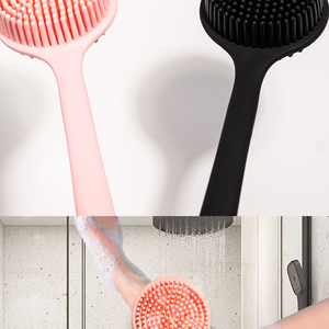 Cepillo <span class=keywords><strong>de</strong></span> baño <span class=keywords><strong>de</strong></span> silicona <span class=keywords><strong>de</strong></span> mango largo, cepillo exfoliante <span class=keywords><strong>de</strong></span> doble cara, cepillo <span class=keywords><strong>de</strong></span> masaje para baño, cepillo <span class=keywords><strong>de</strong></span> ducha para espalda, cepillo exfoliante <span class=keywords><strong>de</strong></span> espalda engrosado - Product Image 2