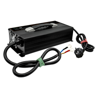 Chargeurs de batterie à bord électriques 51V 52V 48V 15A 20A 35A pour batterie au plomb lithium Lifepo4
