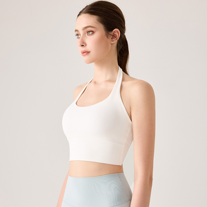 2026 New Design Square <b>Neck</b> Twisted Back Quick Dry Workout Fitness Casual Sports <b>Bra</b> - Product Image 2