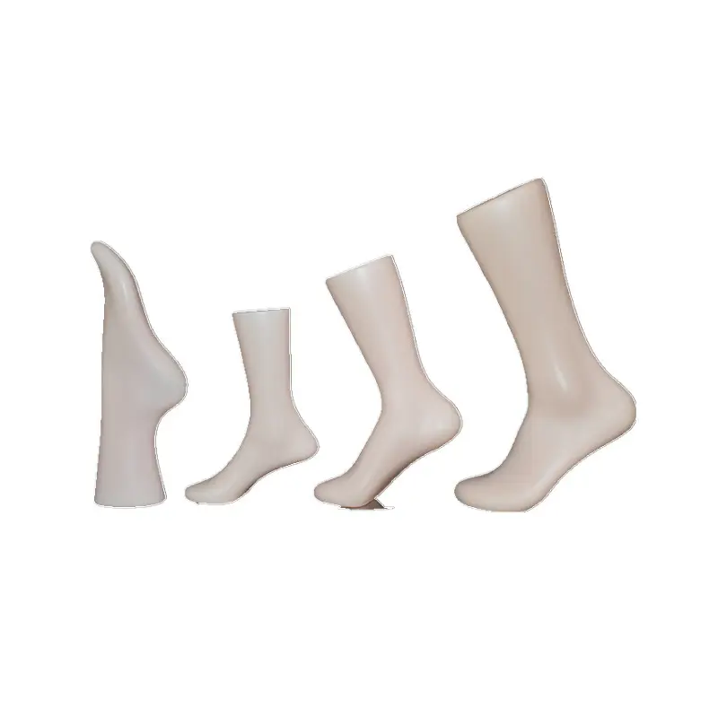 Adult Inverted Female Socks Model Short Cotton Socks Model Props Foot Mannequin Plastic Female Foot Model For Socks Display