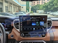 Radio Android 14.9 inci baru Multimedia Video navigasi GPS untuk 2014-2019 2020-2024 Tundra pemutar DVD Pick-Up dengan Carplay