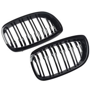 Calandre de pare-chocs avant BMW Série 3 E46 CI noire en plastique ABS pour coupé deux portes 2003-2006, pièce de rechange - Product Image 4