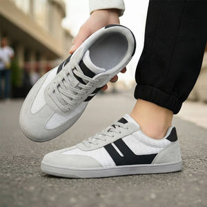 Flexible Affordable Microfiber Leather <strong>Shoe</strong> Zero Drop Rubber Anti-slip Sole Wide Toe Box Lacing up Barefoot <strong>Shoes</strong> - Product Image 6