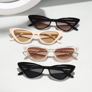 Haute qualité femmes rétro petit cadre oeil de <span class=keywords><strong>chat</strong></span> lunettes de soleil UV400 lentilles optiques PC matériel en gros pour les vacances loisirs - Product Image 6