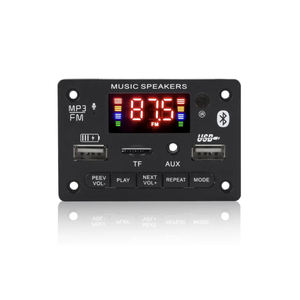 Module récepteur audio sans fil BT JX810BT, carte <span class=keywords><strong>décodeur</strong></span> radio FM avec port d'<span class=keywords><strong>antenne</strong></span> FM pour système audio de voiture - Product Image 1