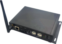 Mini PC industriel Android avec boîtier en alliage d'aluminium, série EN, RK3288/RK3568, pour affichage numérique/kiosques de vente au détail/robotique