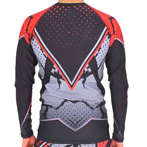 Pantalones Cortos Deportivos de Compresión para Gimnasio, Mangas Largas para Surf, Artes Marciales, Venta al por Mayor, Secado Rápido, Protección UV, Logotipo Personalizado - Product Image 4