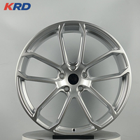Llantas de Aluminio de Alta Ductilidad de 15-20 Pulgadas 5x114.3, Monobloque Mecanizado por CNC, Servicio Personalizado de ET/CB para Ruedas Forjadas de Automóviles de Pasajeros