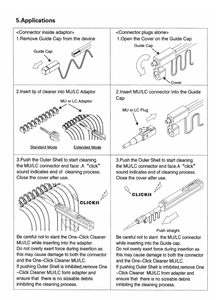 Fourniture d'usine d'outils de Fiber optique nettoyeur de connecteurs stylo de nettoyage de Fiber optique en un clic 2.5mm SC 1.25mm <span class=keywords><strong>LC</strong></span> - Product Image 5