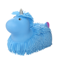 Nouveauté 2026 : Jouet Licorne Shaggy à Presser, Balle Anti-Stress Douce et Moelleuse pour Enfants et Adultes
