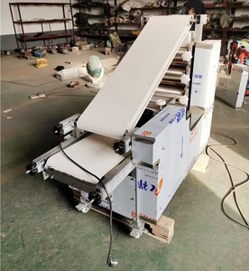 Automatic 5-50cm Flatbread Maker - <b>Flour</b> Tortilla/Pita/Arabic Bread/Pizza Dough Roller & Sheeter for Commercial Bakery Use Arabi - Product Image 1