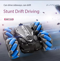 Meilleure Vente Voiture Télécommandée Cascadeuse 2,4 GHz 6 Canaux avec Fonction Drift, Câble USB Inclus - Jouet RC Prêt à l'Emploi pour Enfants