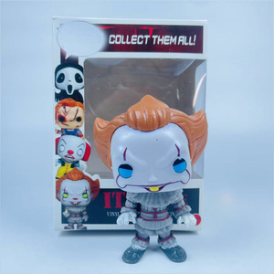 Juguete de Peluche de Payaso con Temática de Películas de IT, Material de PVC, Tamaño Pequeño (0-10cm), en Caja, para Escritorio, Éxito de Ventas en Comercio Electrónico Transfronterizo, 14 Años - Product Image 1