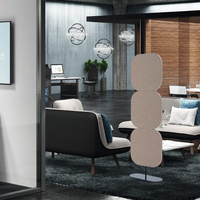 Ofisolution Vente en gros Nouveau design 100% PET Panneau acoustique Diviseur d'espace enveloppé pour le bureau
