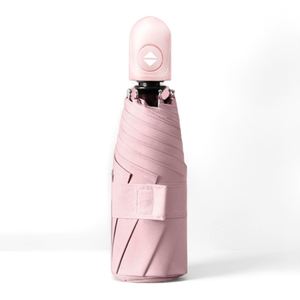 Promotional Custom Print 3 Folding Compact Rain Automatic <b>Windproof</b> <b>Umbrella</b> With Logo - Product Image 5