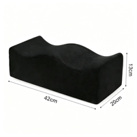 Coussin de siège en mousse à mémoire de forme haute densité OEM pour la récupération post-opératoire du lifting des fesses (BBL) et le soulagement des hémorroïdes au bureau