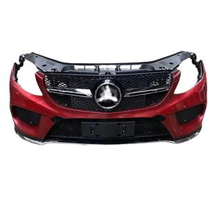 Parachoques delantero de alta calidad adecuado para <span class=keywords><strong>Mercedes</strong></span> Benz GLE W292 W166 GLE43 <span class=keywords><strong>AMG</strong></span> GLE53 GLE63 <span class=keywords><strong>AMG</strong></span> kit de carrocerí<span class=keywords><strong>a</strong></span> guardabarros rejilla parachoques delantero - Product Image 1