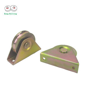 Guide <span class=keywords><strong>de</strong></span> <span class=keywords><strong>roue</strong></span> <span class=keywords><strong>de</strong></span> porte en fer forgé moderne traditionnel <span class=keywords><strong>Roue</strong></span> en acier Porte coulissante pivotante principale Application <span class=keywords><strong>de</strong></span> fenêtre extérieure Matière plastique - Product Image 1