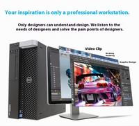 Komputer Workstation Dell T5810/T7810/T5820 dengan Xeon Dual 88 Core untuk Rendering Video Profesional
